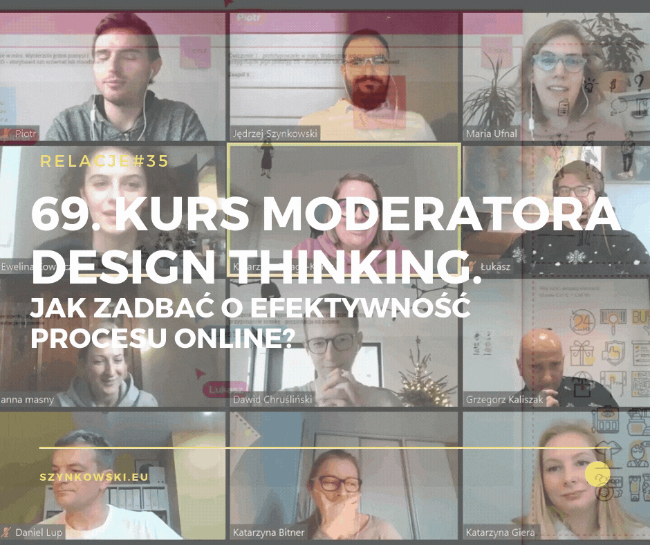 69. Kurs Moderatora Design Thinking