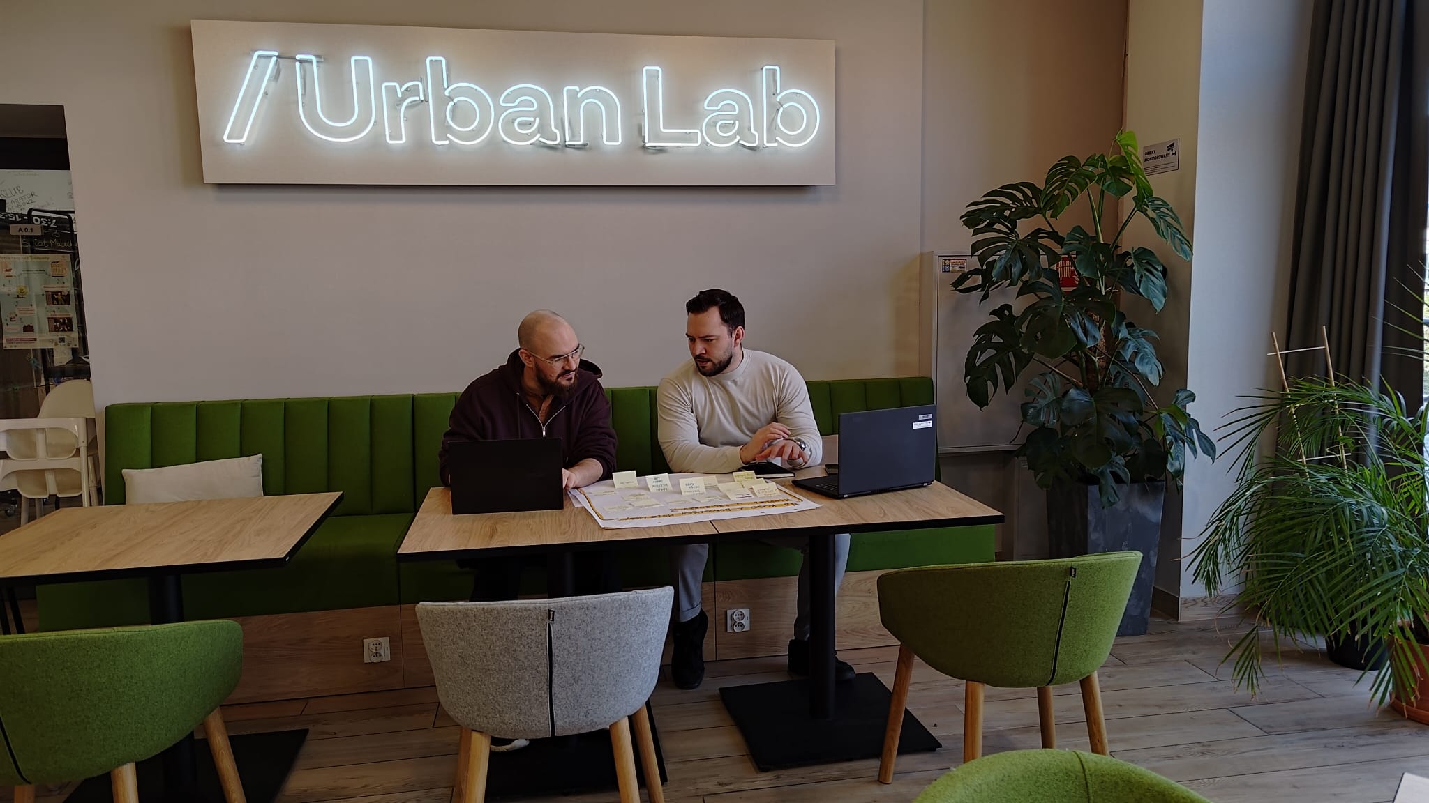 Wir spotkań w UrbanLab