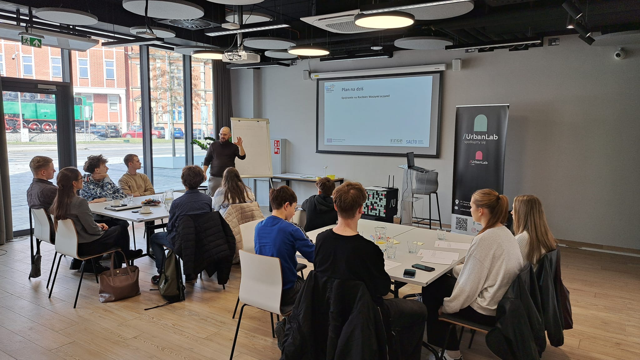 Spotkanie z Młodzieżową Radą Miasta w UrbanLab Racibórz.